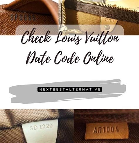 verificar código louis vuitton|louis vuitton purse no date code.